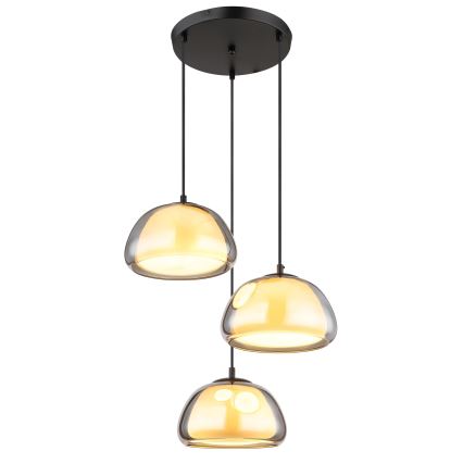 Globo - Lampadario a sospensione con filo 3xE14/40W/230V