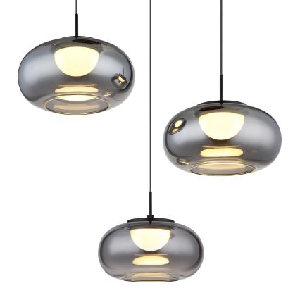 Globo - Lampadario LED a sospensione con filo 3xLED/6W/230V