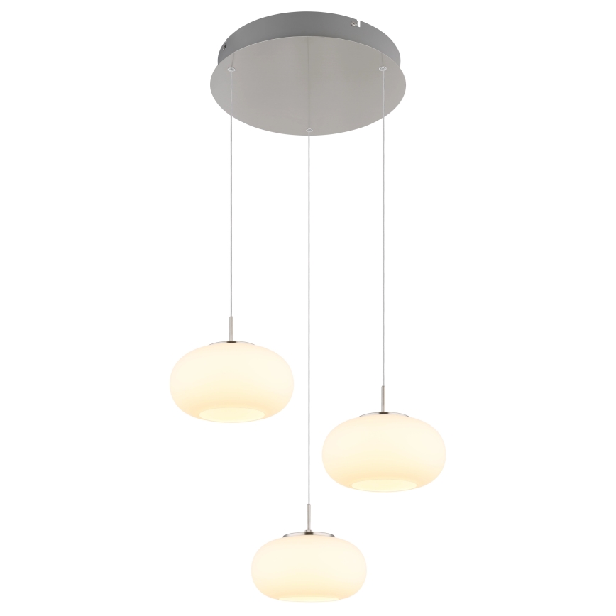 Globo - Lampadario LED a sospensione con filo 3xLED/6W/230V