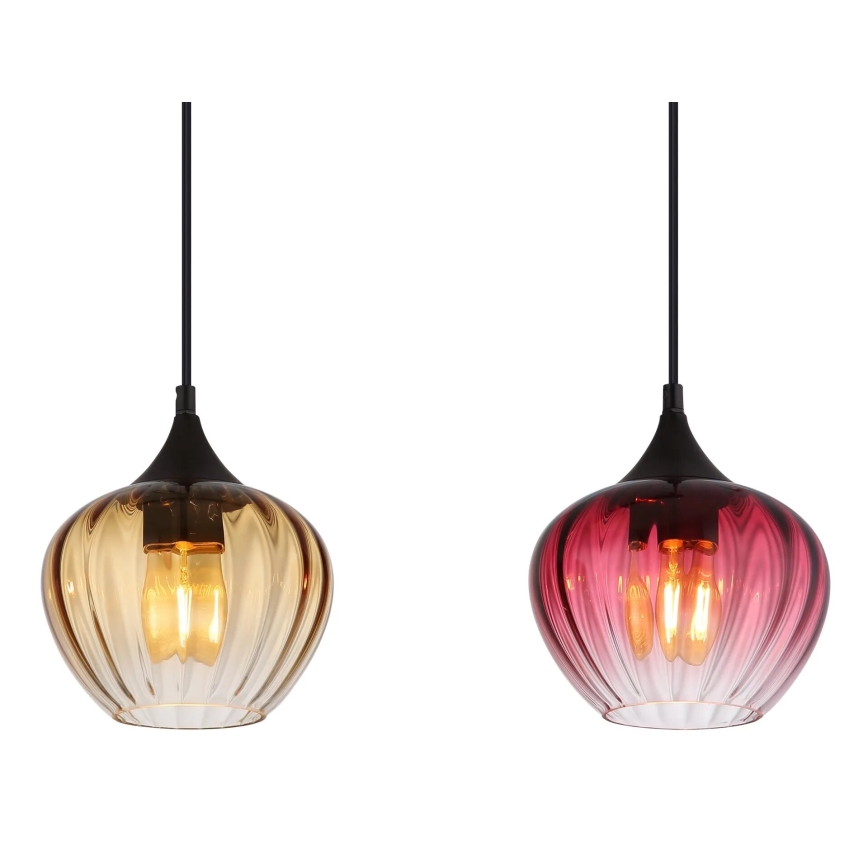 Globo - Lampadario a sospensione con filo 3xE27/60W/230V