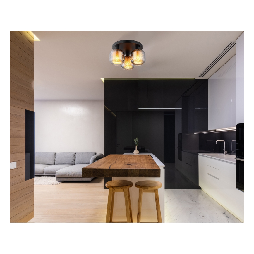 Globo - Deckenleuchte 3xE27/25W/230V d 37 cm
