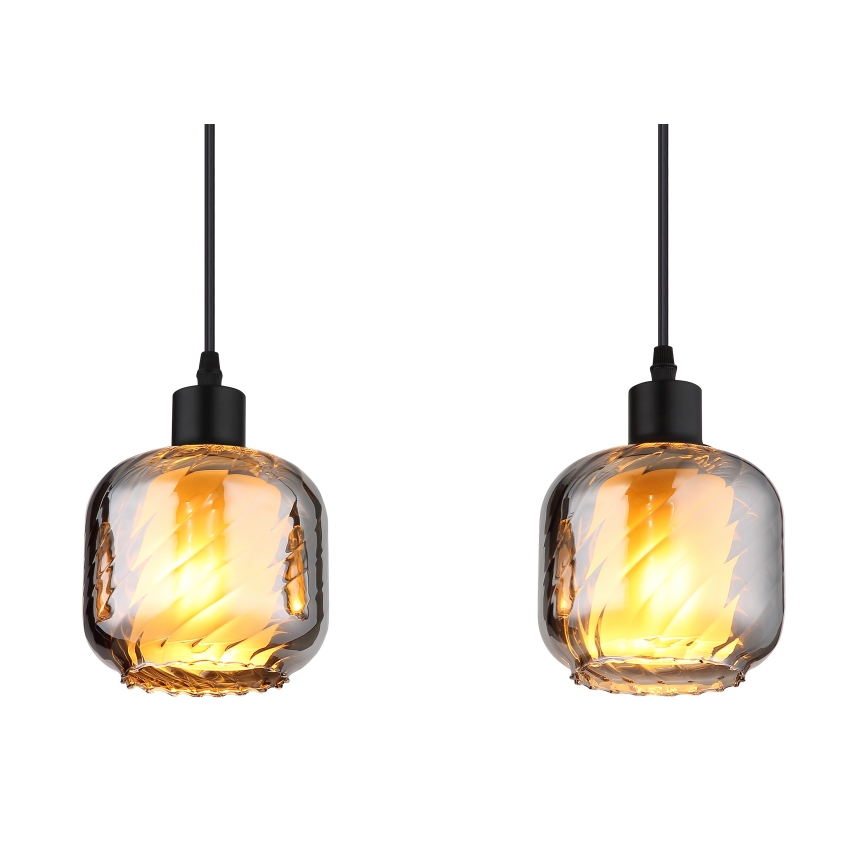 Globo - Lampadario a sospensione con filo 4xE27/25W/230V