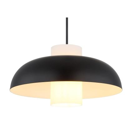 Globo - Suspension à câble 1xE27/60W/230V noire
