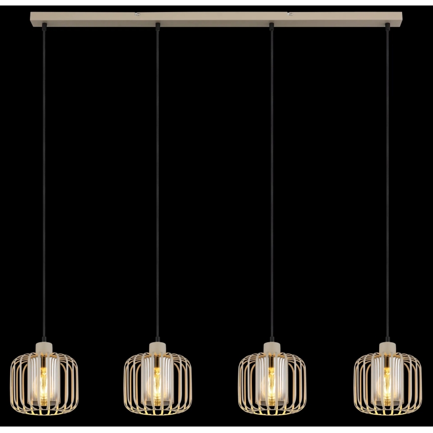 Globo - Lampadario a cavo 4xE27/40W/230V