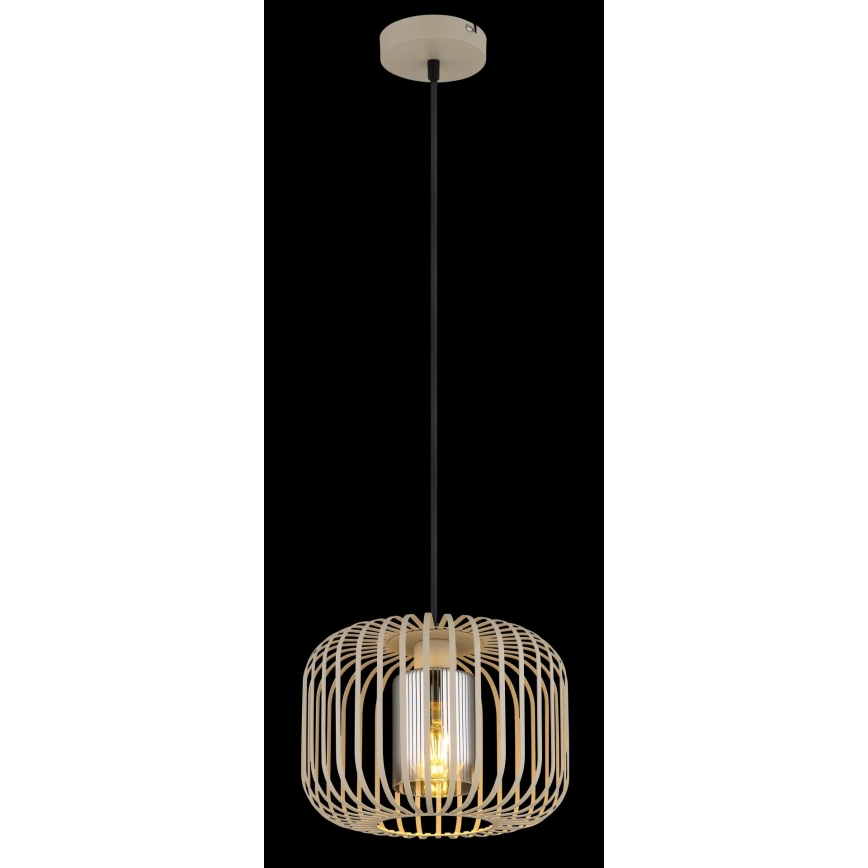 Globo - Suspension sur câble, 1x E27/40W/230V, Ø 28 cm