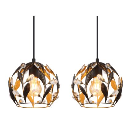 Globo - Suspension filaire 3xE27/40W/230V