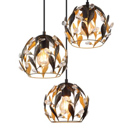 Globo - Suspension filaire 3xE27/40W/230V d. 41 cm