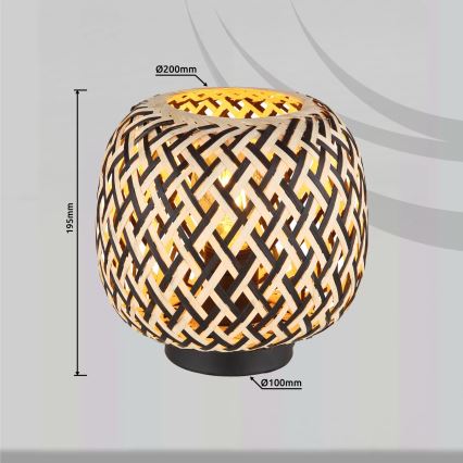 Globo 15766T - Tischleuchte COLLY 1xE27/15W/230V
