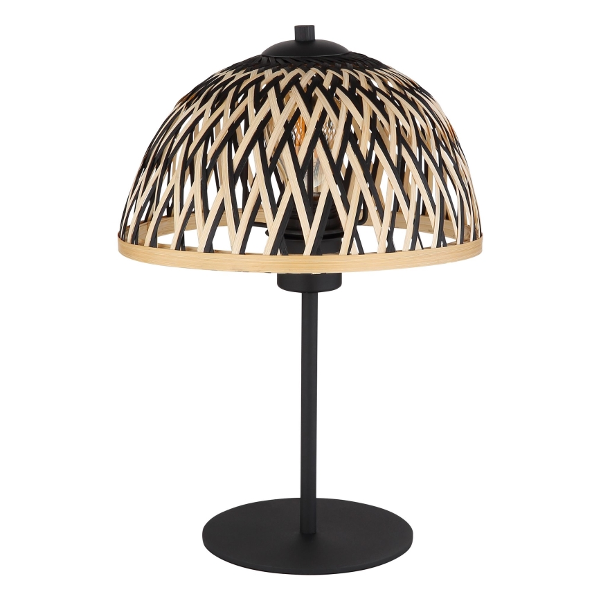 Globo - Tischlampe 1xE27/15W/230V Bambus