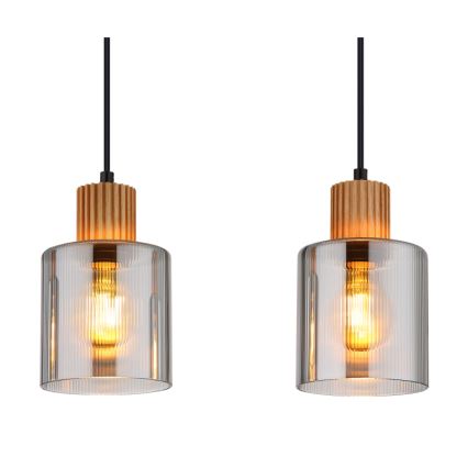 Globo - Lampadario a sospensione su cavo 3xE27/25W/230V