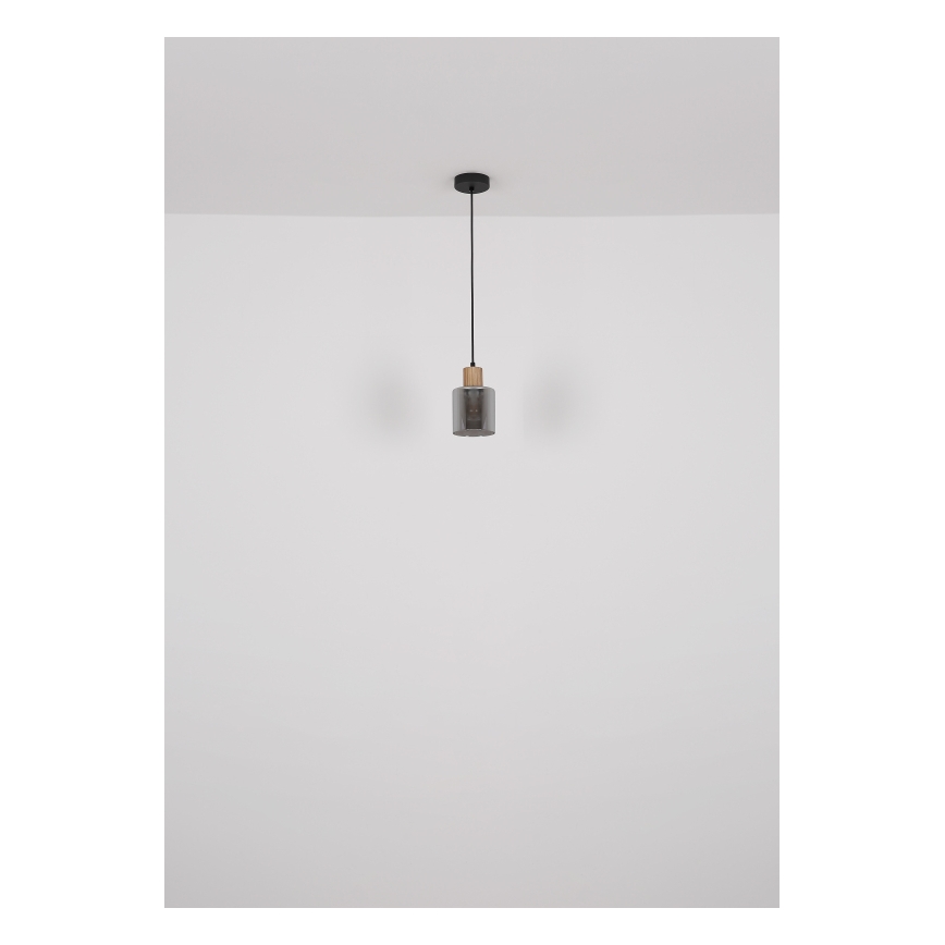 Globo - Lampada a sospensione con cavo 1xE27/25W/230V, Ø 12 cm