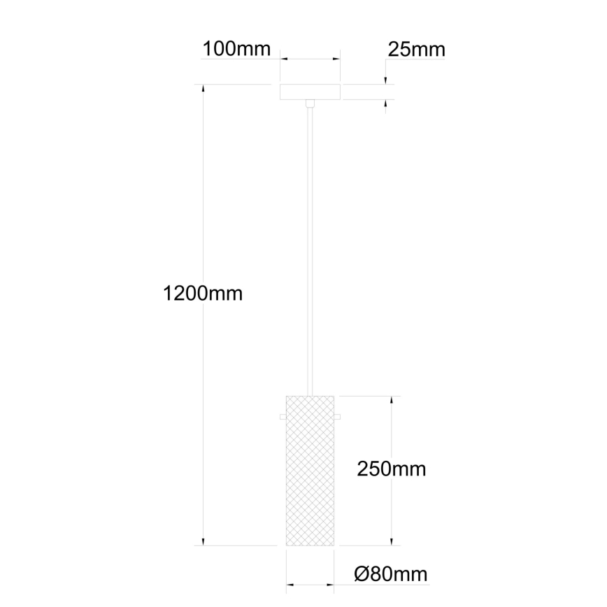 Globo - Suspension filaire 1xE14/40W/230V