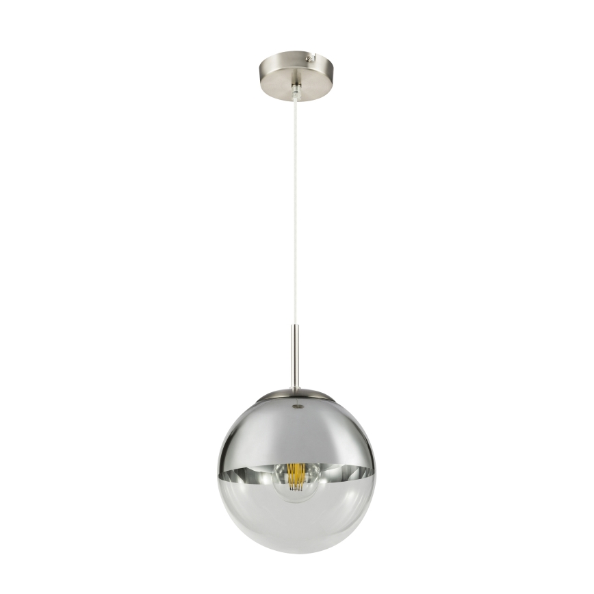 Globo - Lampadario a sospensione con filo 1xE27/40W/230V diametro 20 cm