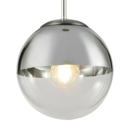 Globo - Lampadario a sospensione con filo 1xE27/40W/230V diametro 20 cm