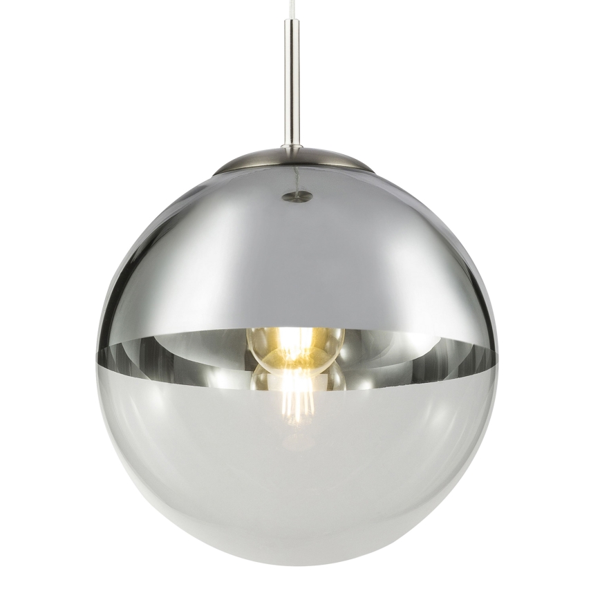 Globo - Hängeleuchte an Schnur 1xE27/40W/230V d 25 cm