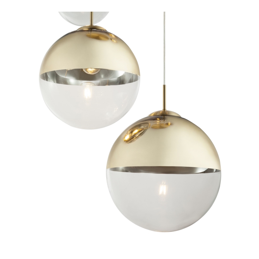 Globo - Hängeleuchte an Schnur 5xE27/40W/230V d 65 cm