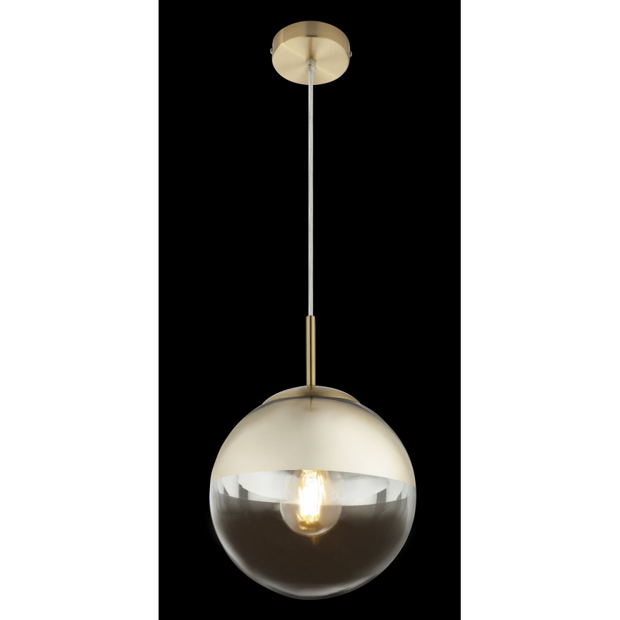 Globo - Lampadario a sospensione con filo 1xE27/40W/230V diametro 20 cm