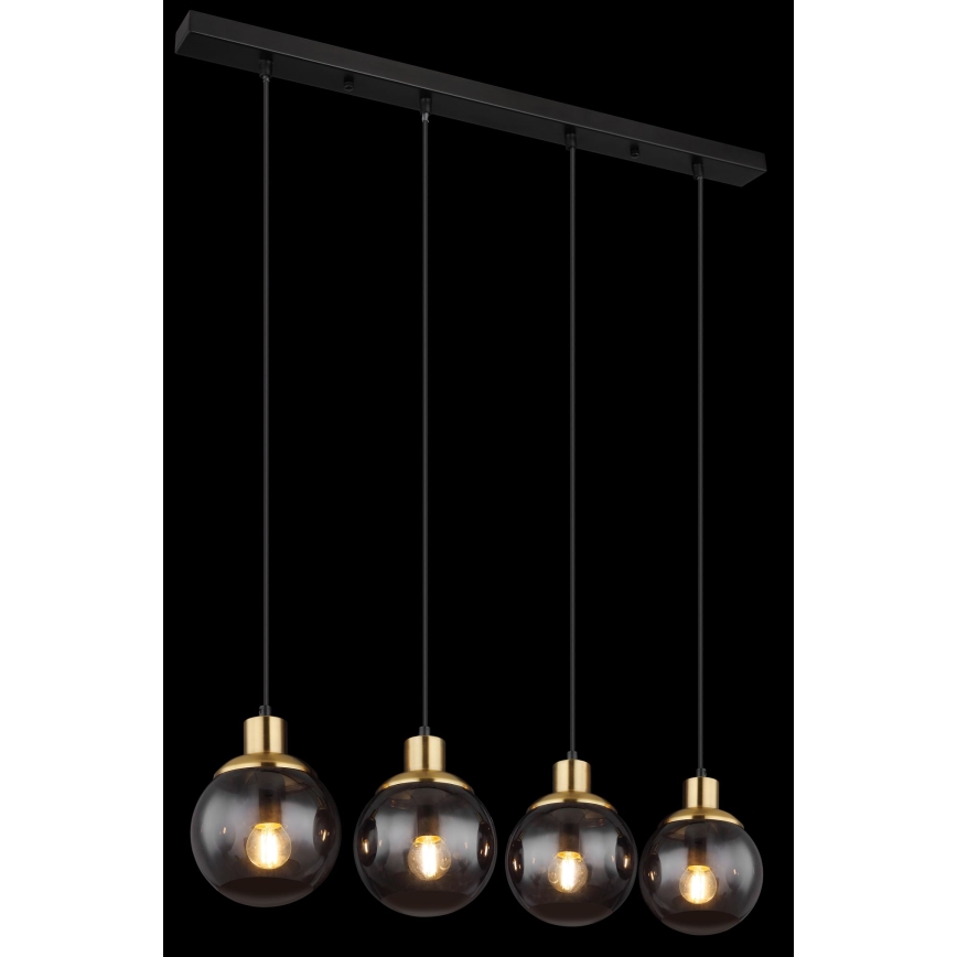 Globo - Hängeleuchte an Schnur 4xE27/25W/230V