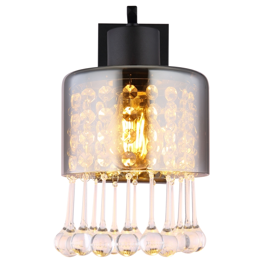 Globo - Wandleuchte 1xE27/60W/230V schwarz