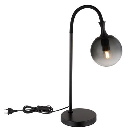 Globo - Tischleuchte 1xE27/10W/230V schwarz