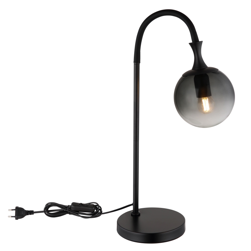 Globo - Tischleuchte 1xE27/10W/230V schwarz