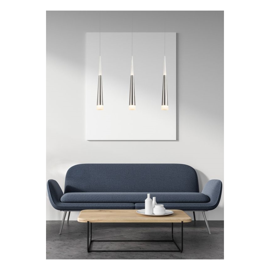 Globo - Lampadario LED a sospensione con filo 3xLED/5W/230V