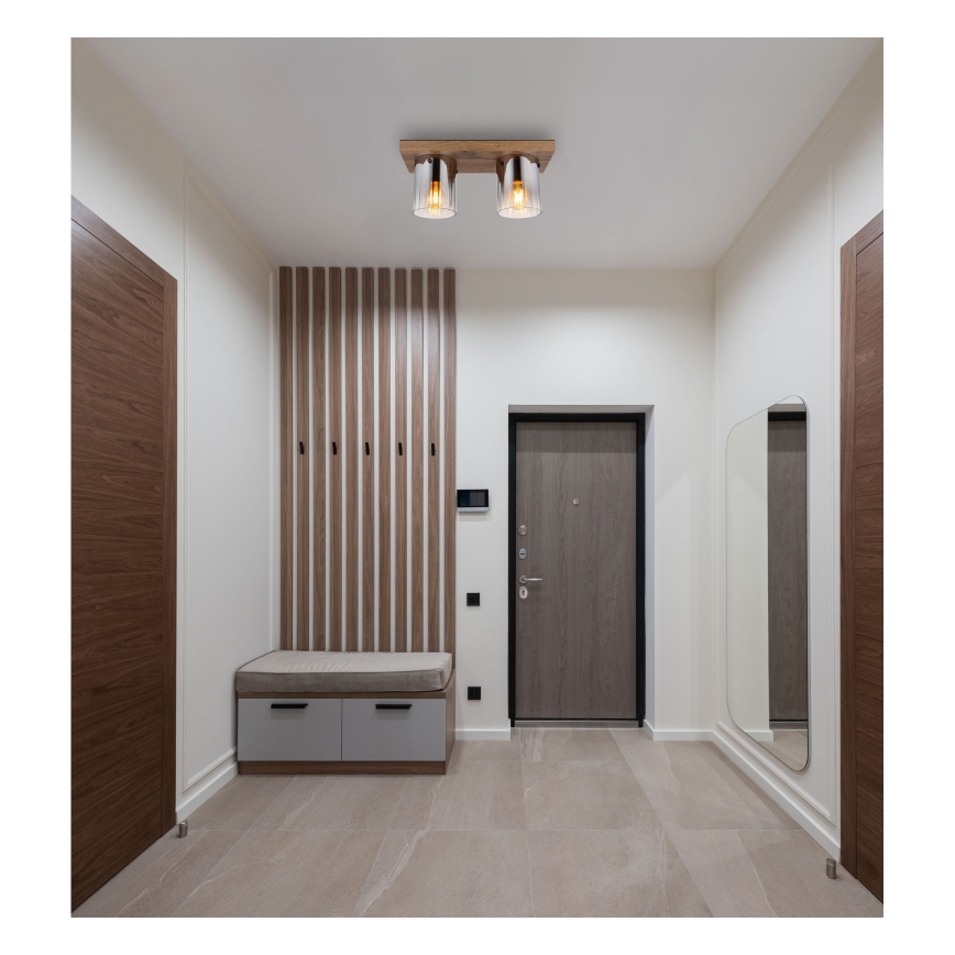 Globo - Plafonnier 2xE27/40W/230V 16x41 cm