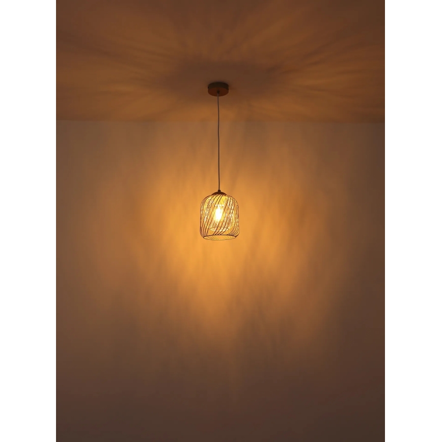 Globo - Suspension sur câble 1 x E27 / 40 W / 230 V, Ø 18 cm