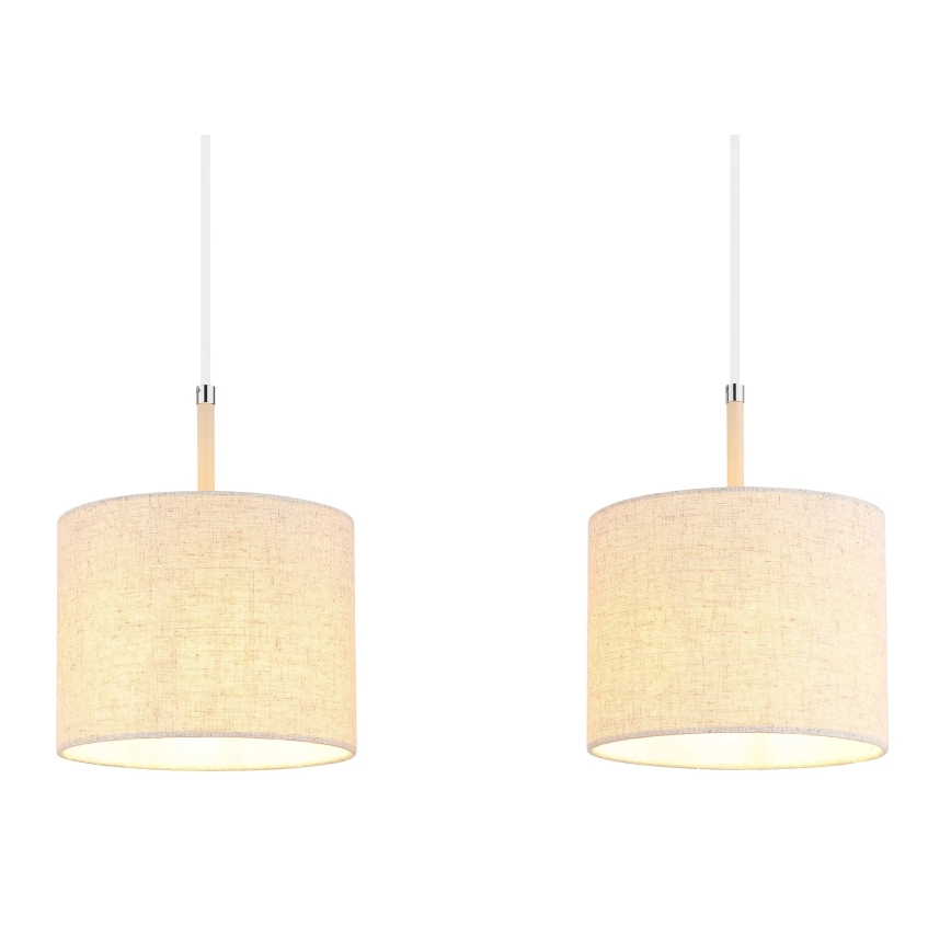 Globo - Lampadario a cavo 3xE27/40W/230V