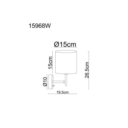 Globo - Applique murale 1xE14/40W/230V