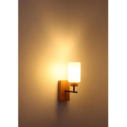 Globo - Lampada da parete 1xE27/60W/230V beige/bianco