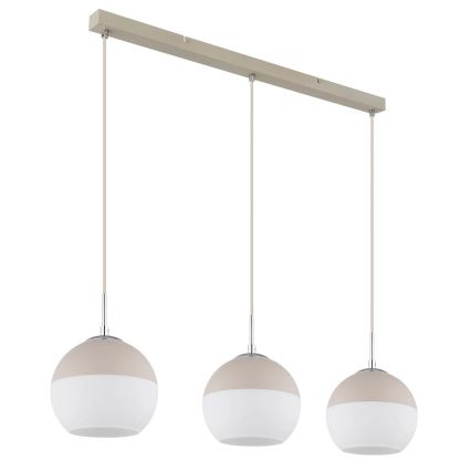 Globo - Pendelleuchte an Kabel 3xE27/60W/230V