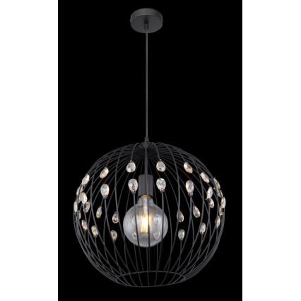 Globo - Suspension sur câble 1xE27/60W/230V Ø 40 cm