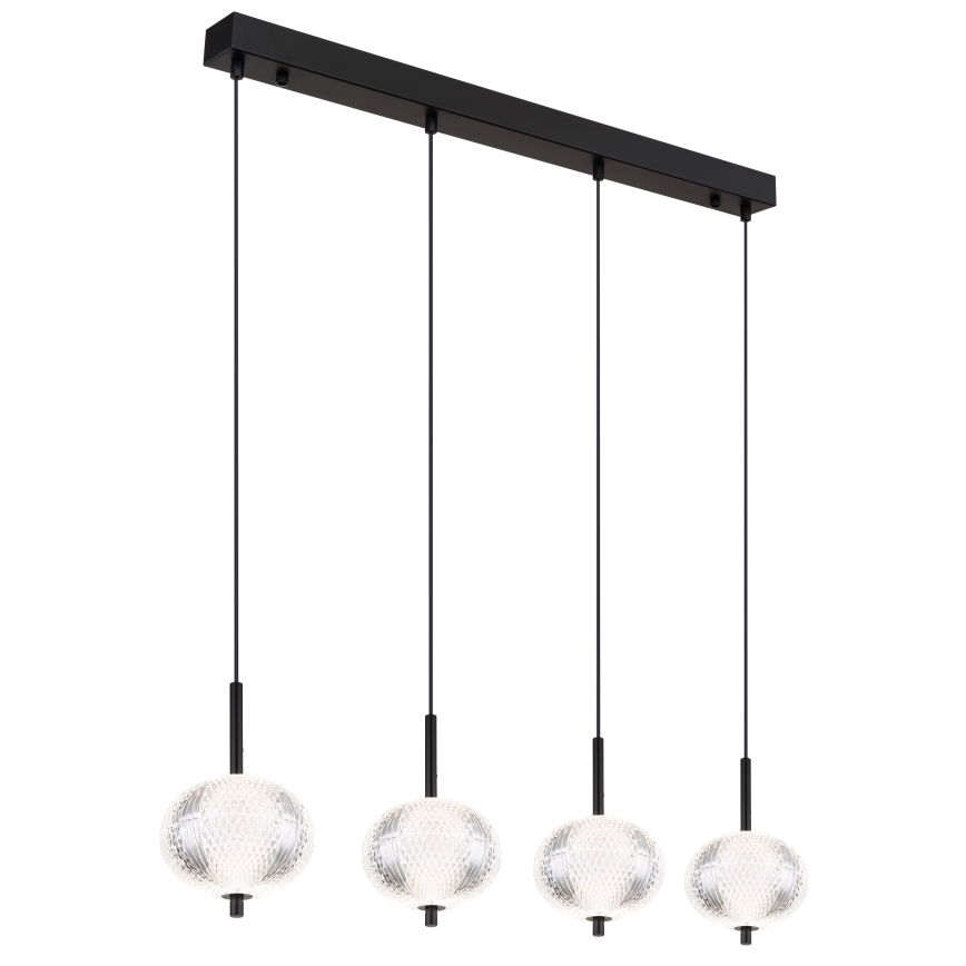 Globo - Lampadario LED a sospensione con filo 4xLED/5,75W/230V 3000/4500/6500K