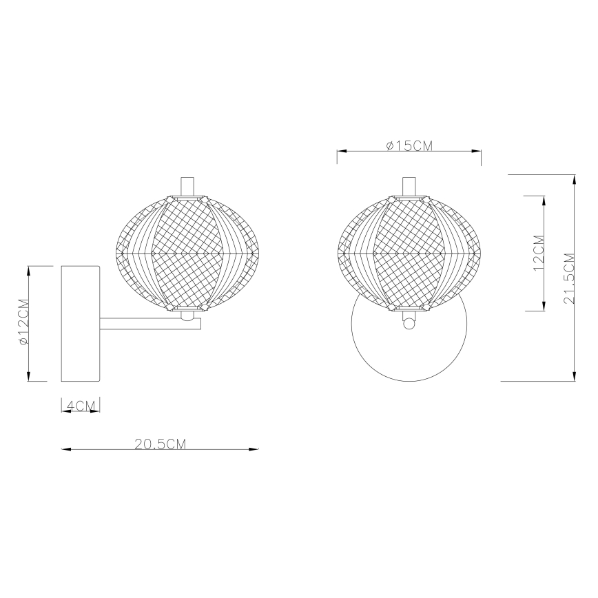 Globo - Applique a LED LED/7W/230V 3000/4500/6500K