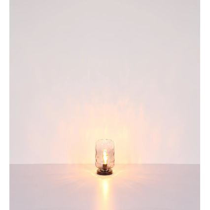 Globo - Lampe de table 1xE27/60W/230V gris