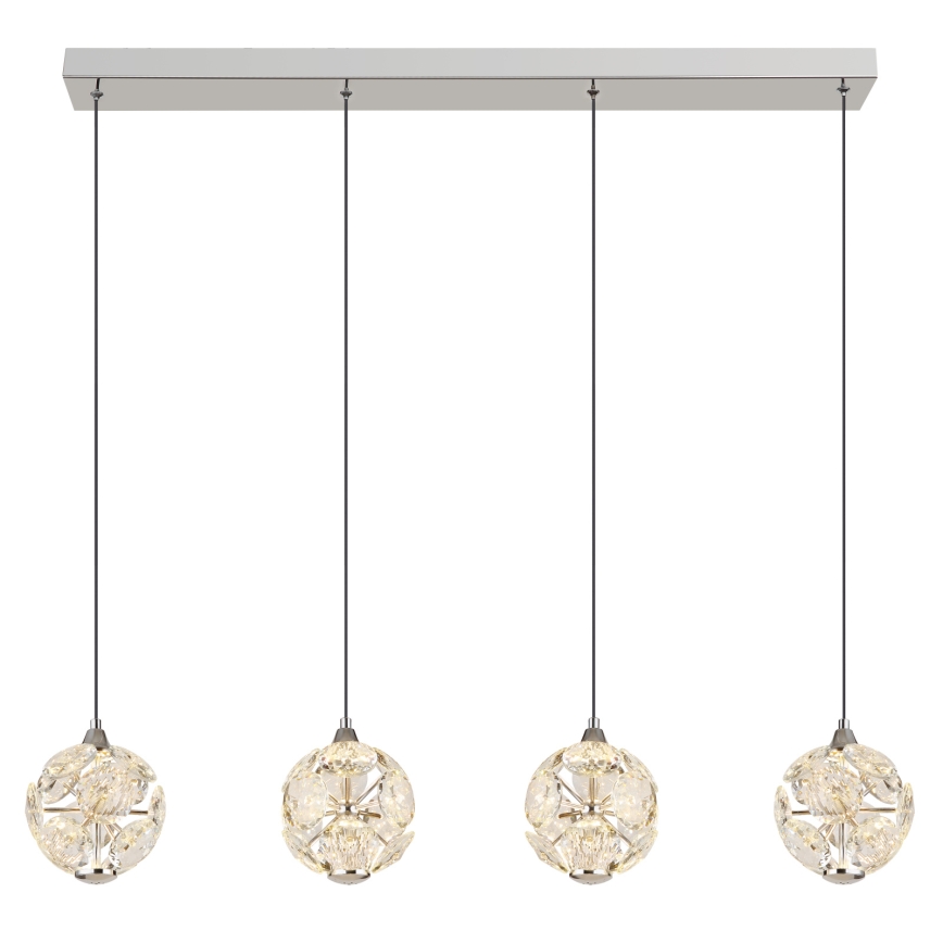 Globo - LED-Pendelleuchte mit Seilaufhängung LED/32W/230V