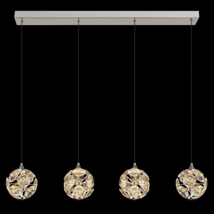 Globo - LED-Pendelleuchte mit Seilaufhängung LED/32W/230V