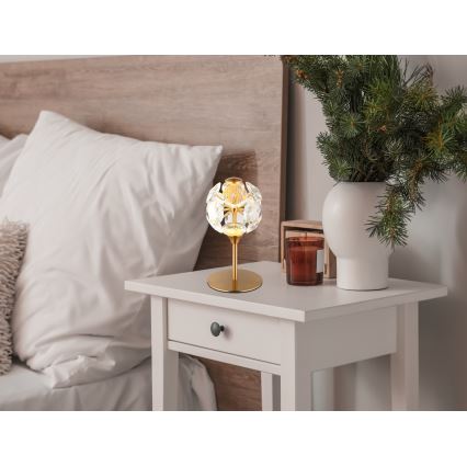 Globo - Lampada da tavolo a LED 8W/230V 3000K oro