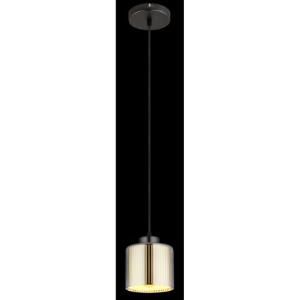 Globo - Suspension filaire 1xE27/60W/230V chrome brillant d. 14 cm