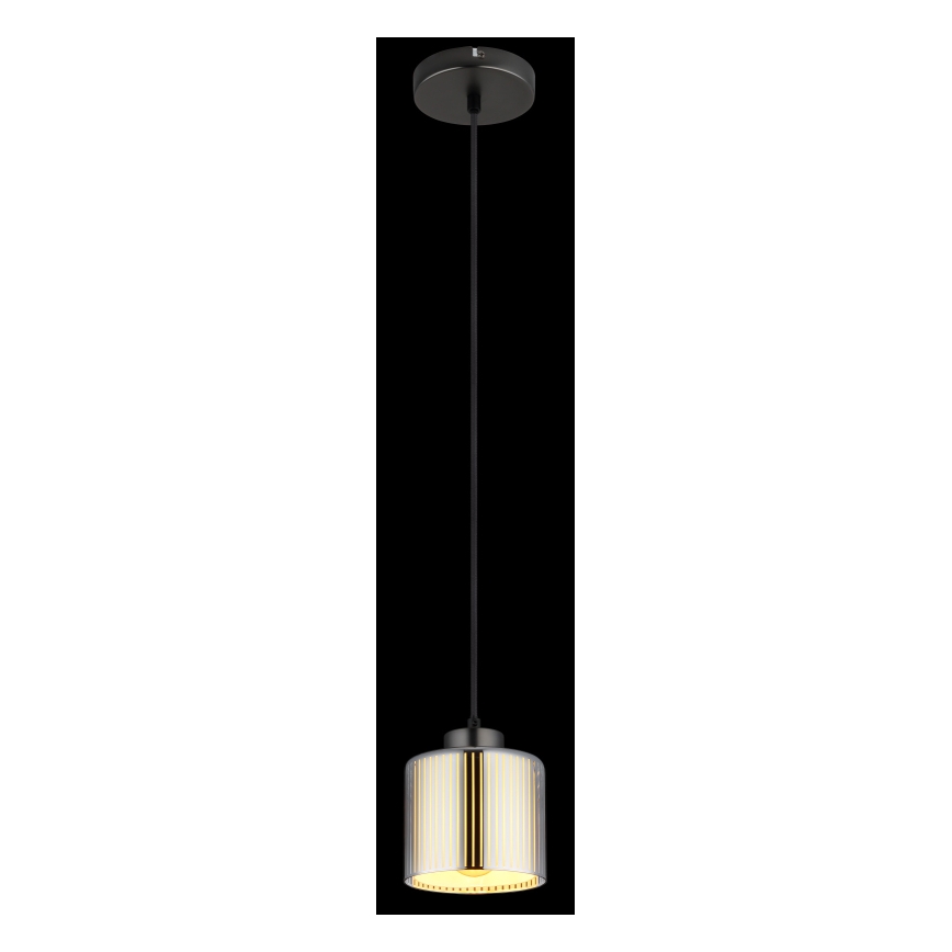 Globo - Suspension filaire 1xE27/60W/230V chrome brillant d. 14 cm