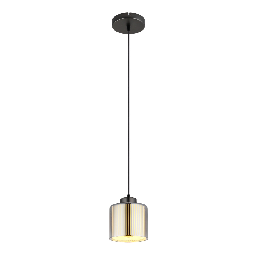 Globo - Suspension filaire 1xE27/60W/230V chrome brillant d. 14 cm