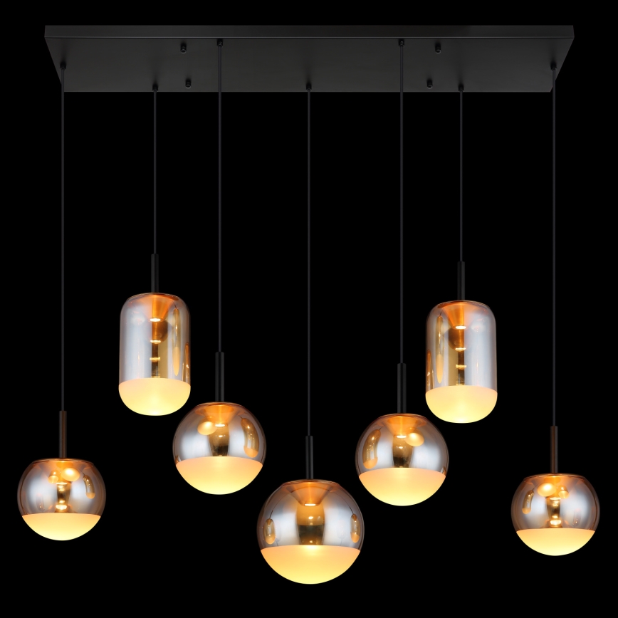 Globo - Lampadario a sospensione su cavo, LED 48W/230V