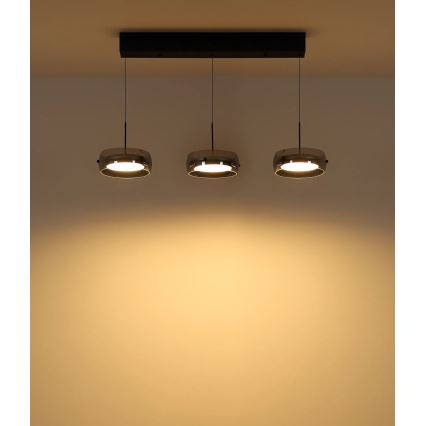 Globo - LED-Pendelleuchte mit Kabelaufhängung LED/30W/230V 3000K