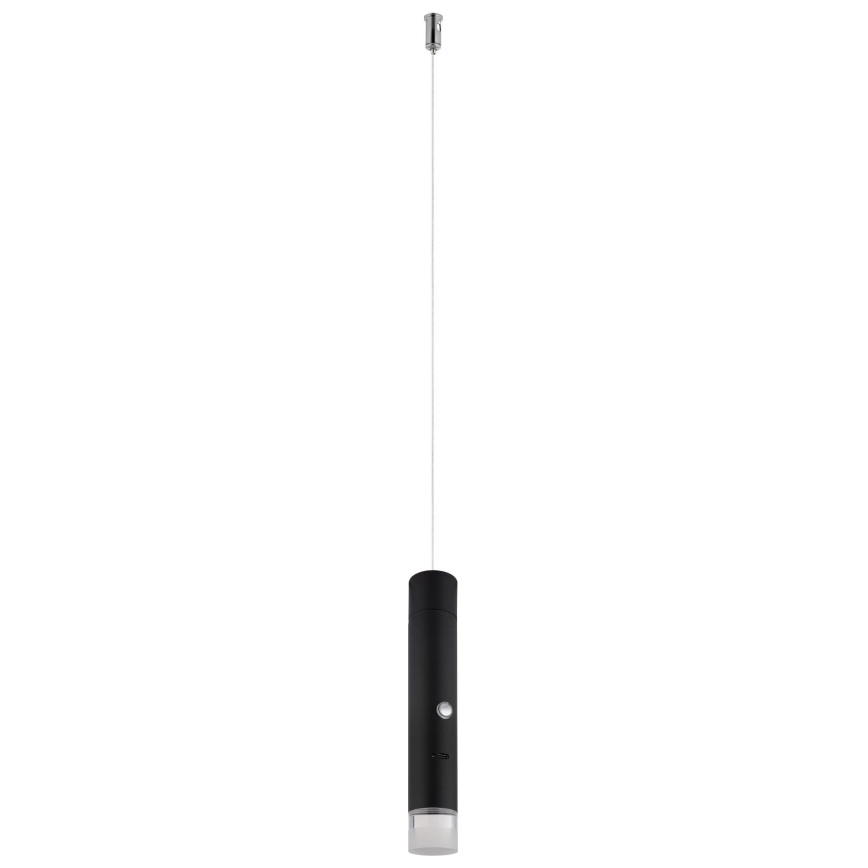Globo - Dimmbare 2-in-1-Leuchte mit Touch-Bedienung, wiederaufladbar, LED/2W/230/5V, schwarz