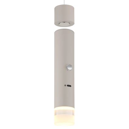 Globo - LED, dimmbar, mit Touch-Steuerung, wiederaufladbare 2-in-1-Leuchte LED/2W/230/5V