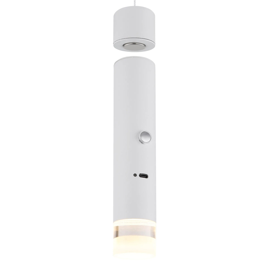Globo - Lampe LED rechargeable tactile et dimmable 2 en 1 LED/2W/230/5V blanche
