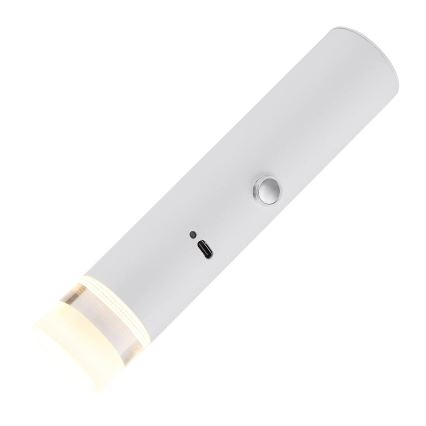 Globo - Dimmbare, berührungssteuerbare, wiederaufladbare LED-Leuchte 2-in-1 LED/2W/230/5V weiß