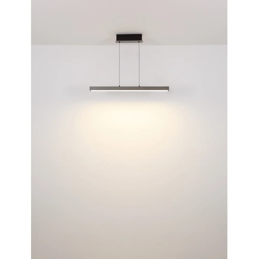 Globo - LED per Touch dimmbare Hängeleuchte an Kabel LED/39W/230V 2700/4000/6000K grau