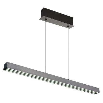 Globo - Lampadario a sospensione dimmerabile a sfioramento su cavo, LED/39W/230V, 2700/4000/6000K, cromo opaco